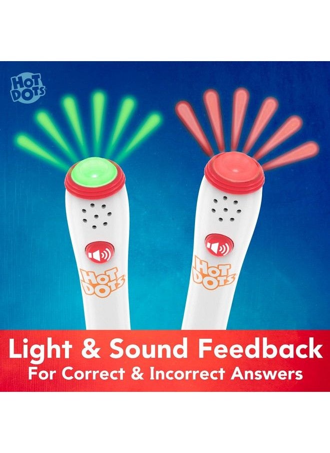 Educational Insights Hot Dots Let'S Learn Kindergarten Reading Learn Spelling & Reading Workbook With Interactive Pen Ages 5+  - Image 5