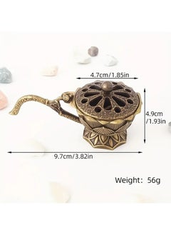 Generic Lotus Incense Holder for Home Aromatherapy, Perfect for Ramadan, Yoga, Meditation & Home Decor,Perfect Pair with Scent Cones  - Image 2