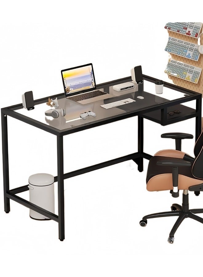 Sharpdo Laptop Table - Steel Black 100X74X50cm - Image 1