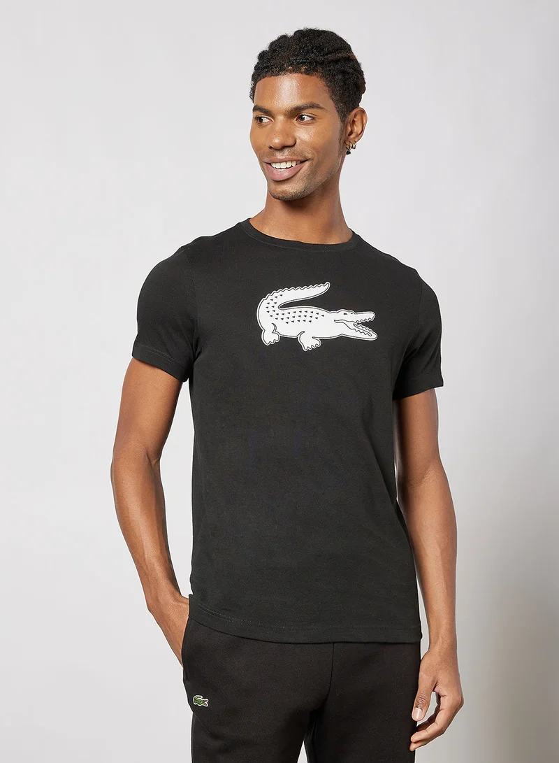 LACOSTE Logo Crew Neck T-Shirt