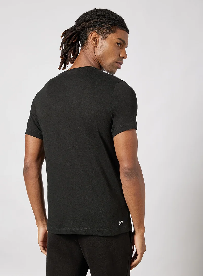 LACOSTE Logo Crew Neck T-Shirt