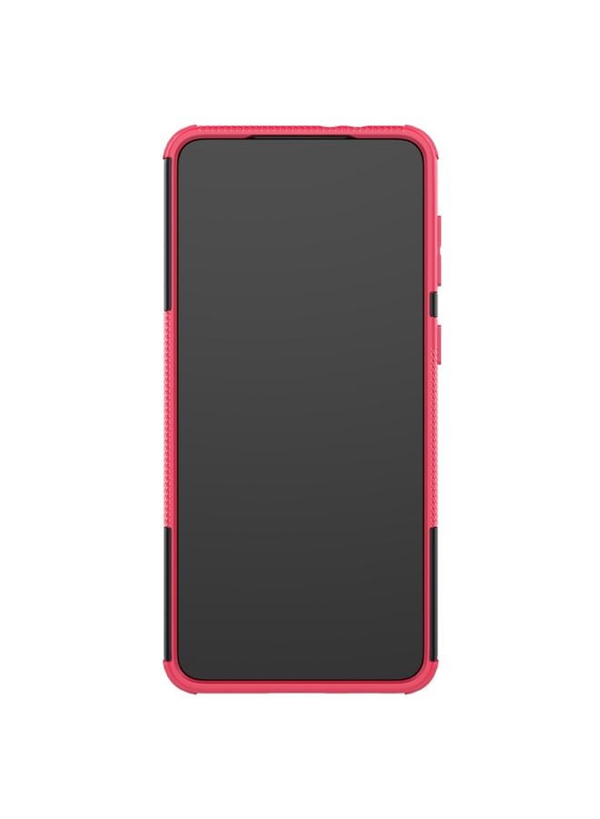 S-TOP Case For Samsung Galaxy S21+ 5G Tire Texture Shockproof TPU+PC Protective Case with Holder - Image 3