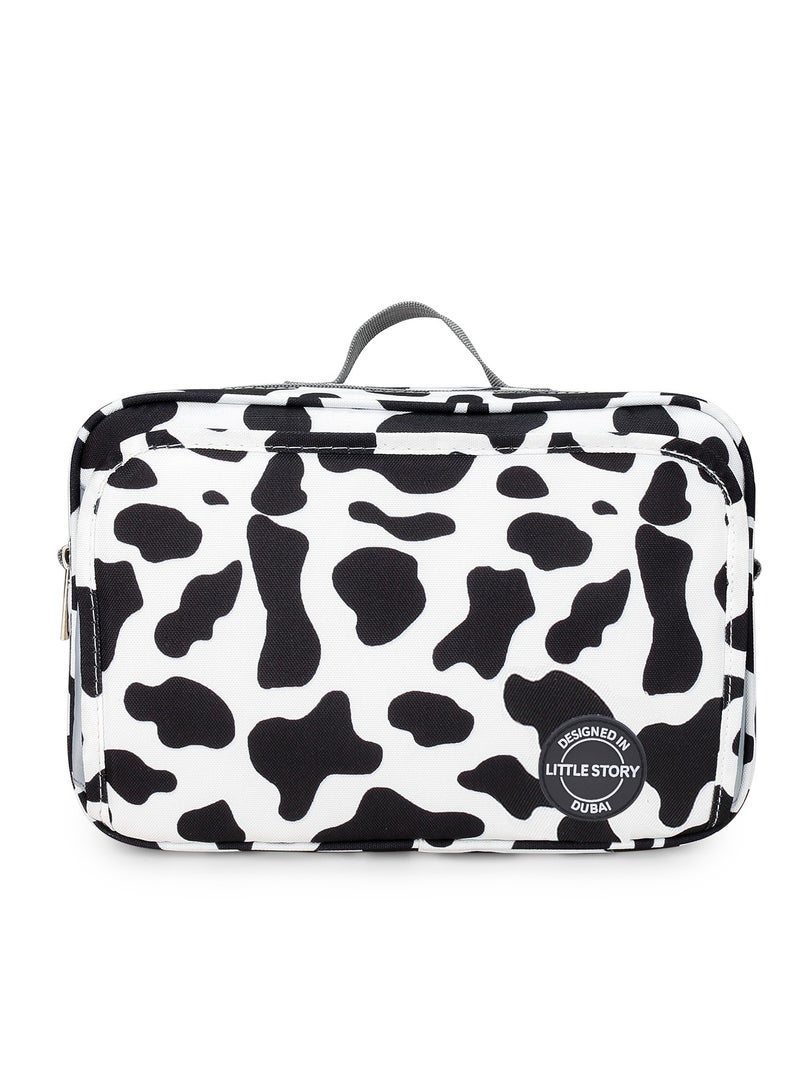 Little Story Baby Diaper Changing Clutch Kit With Detachable Shoulder Strap - White - Image 2