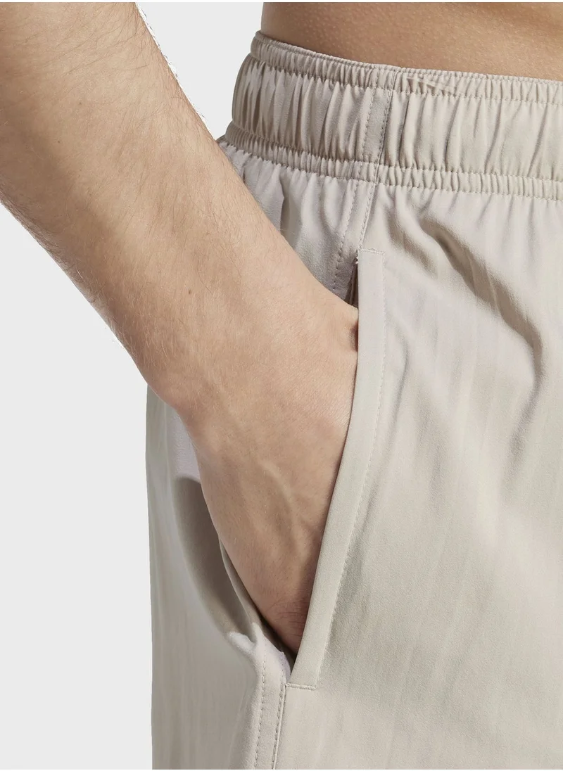 Adidas Solid CLX Classic-Length Swim Shorts