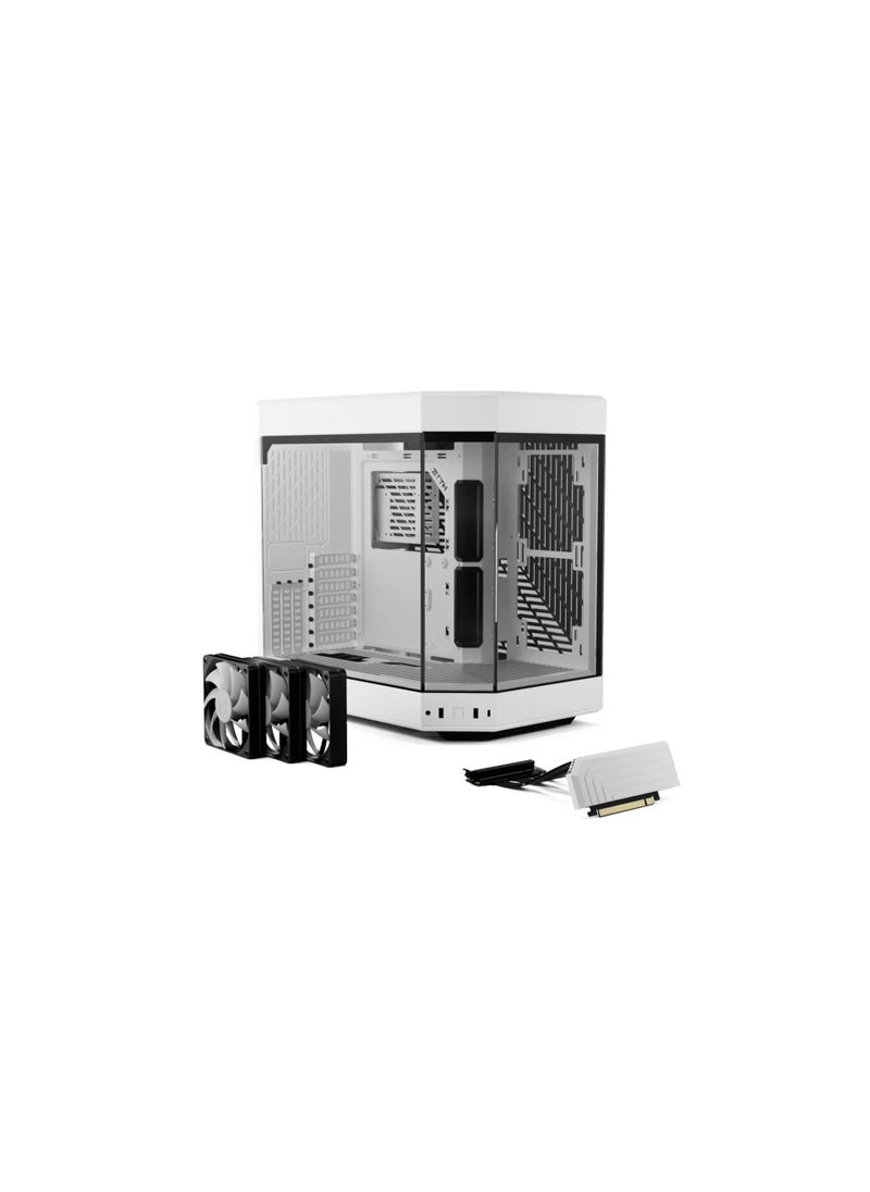 HYTE HYTE Y60 Mid-Tower Modern Aethetic Case - White  - Image 3