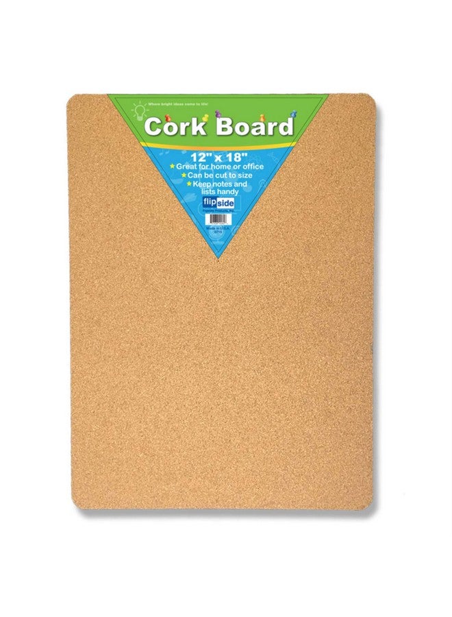 Flipside Cork Bulletin Board, 12" x 18" - Image 1