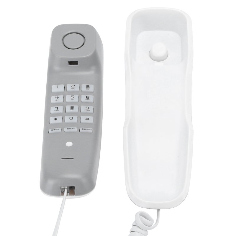 Wall Mounted Telephone Table Wall Dual Purpose Business Telephone - One Key Re-Dial Home Telephone for Home Office - Image 5