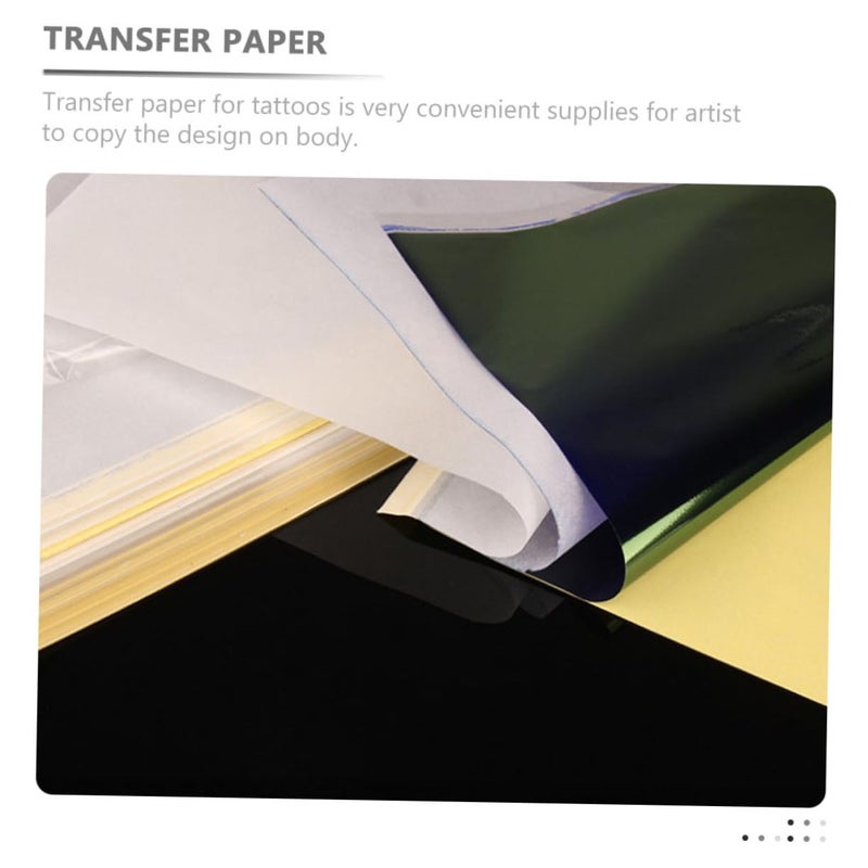 NOLITOY 30sheets Tattoo Transfer Paper Heat Transfer Stencil Paper for Tattooing Artists and Tattoo Professionals - Image 3