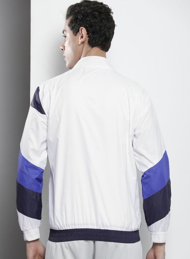 The Indian Garage Co Men Regular Fit Printed Round Neck Long Sleeves Windcheater - Image 2