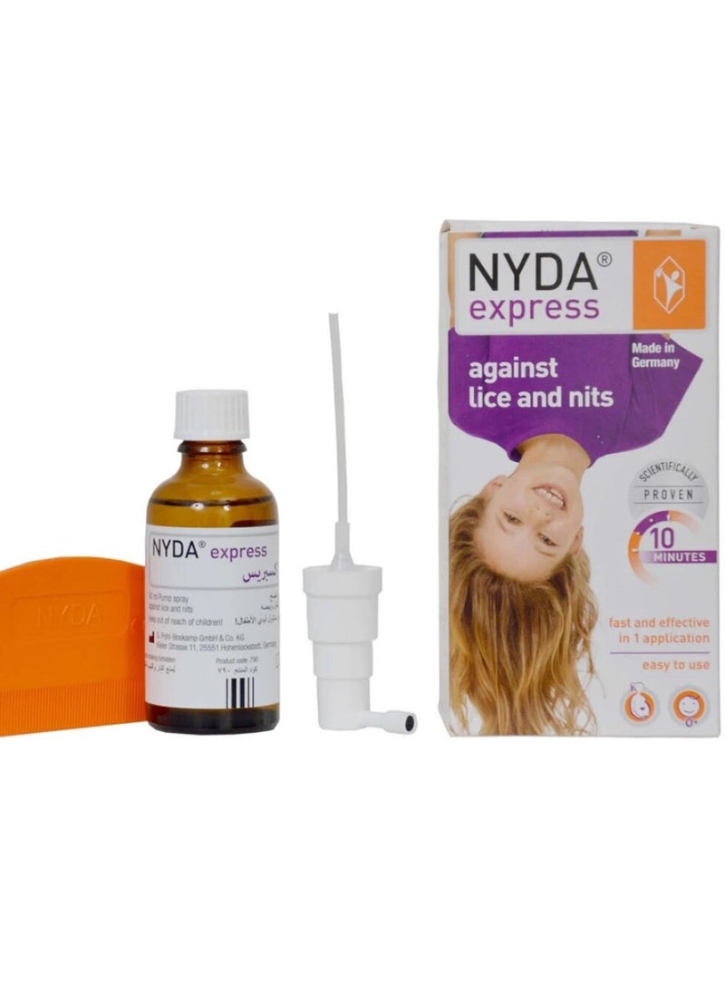 NYDA Nyda Express Against Lice And Nits 50 ml  - Image 3