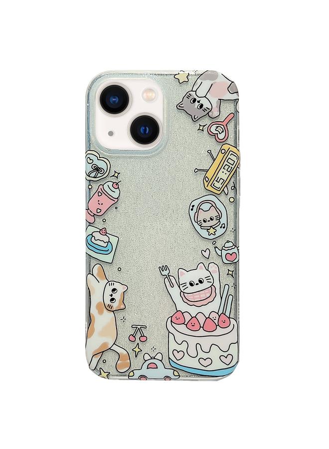 S-TOP Case For iPhone 13 Double Sided IMD Full Coverage TPU Phone Case - Image 1