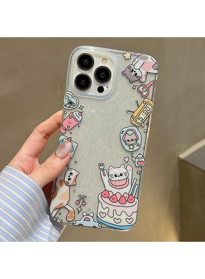 S-TOP Case For iPhone 13 Double Sided IMD Full Coverage TPU Phone Case - Image 2