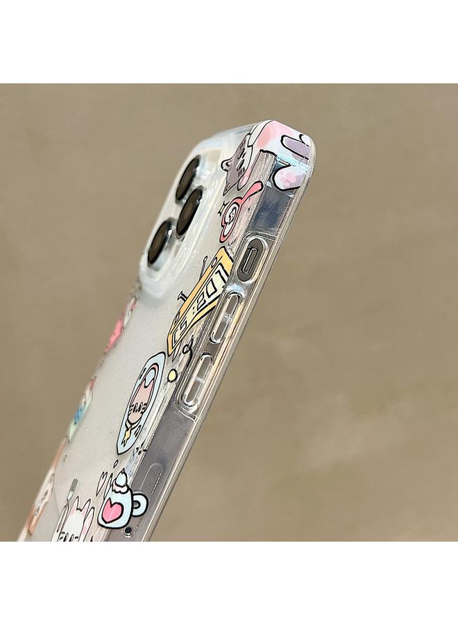 S-TOP Case For iPhone 13 Double Sided IMD Full Coverage TPU Phone Case - Image 4