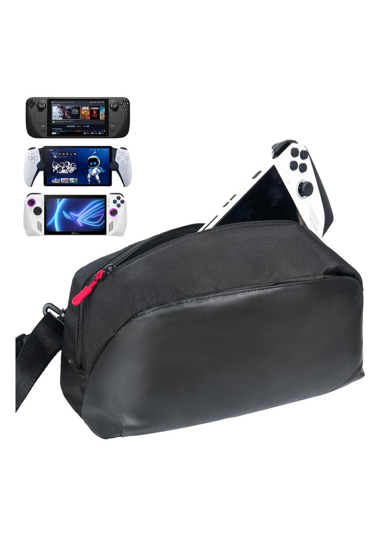 Carrying Case Compatible with PlayStation Portal Remote Player/ Legion Go/Steam Deck/Steam Deck OLED/ROG Ally/Nintendo Switch, Portable Gamer Storage Travel Bag Fits for Handheld Console & Accessories - pzsku/ZA9E748048561304E31FBZ/45/_/1715588281/250fa52d-747c-4876-9bfc-75e2af018e8b