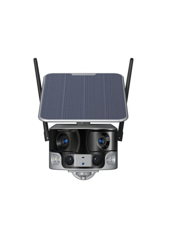 كروني كاميرا مراقبة كروني Y6 تعمل بالطاقة الشمسية بتقنية واي فاي: دقة فائقة 4K/8 ميجابكسل، وزاوية واسعة 180 درجة، وتتبع بشري، لحماية منزلية شاملة لاسلكية، ومراقبة ذكية للممتلكات بالطاقة الشمسية. - Image 5