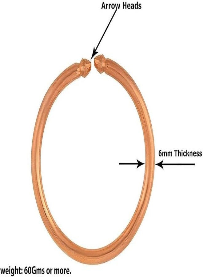 Firstdemand Copper Adjustable Kada Bracelet Free Size Men - Image 3
