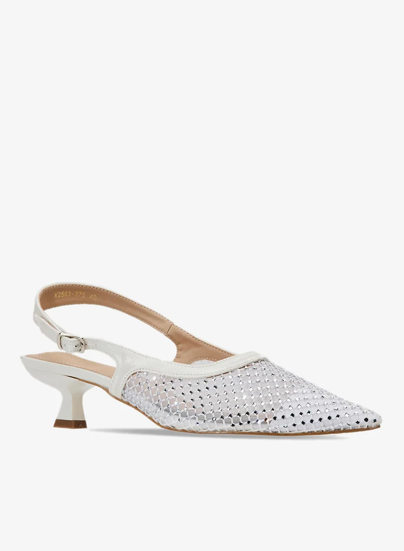 ELLA Pointed Slingback Ballerina