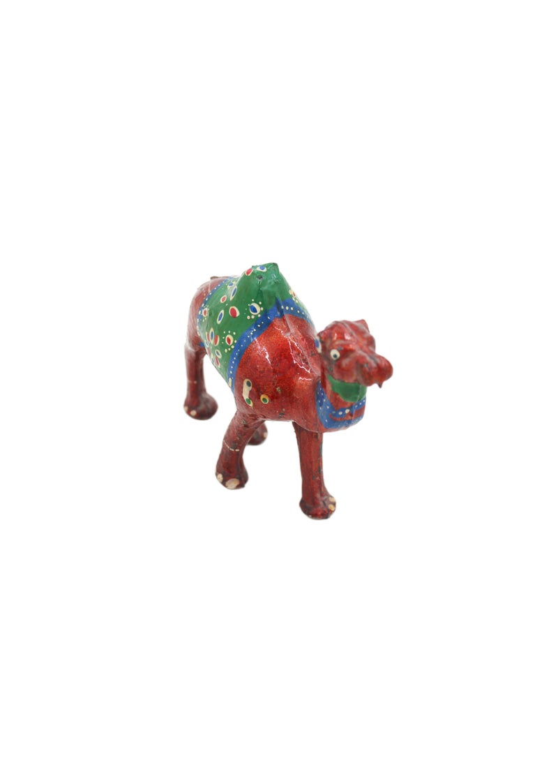 Antique Museum Handcrafted Camel Figurine Desert-Inspired Decor  - Image 2