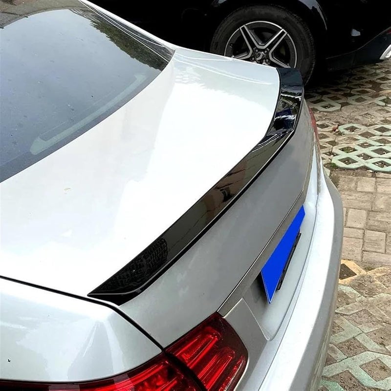 Vuzmode جناح صندوق خلفي أسود لامع من فوزمود لسيارة E-Class W212 - Image 2