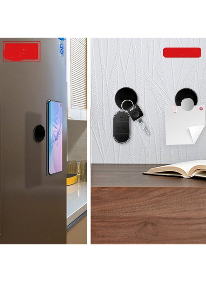 Magnetic Mobile Holder for Cars 360 Degree Rotating Magnetic Phone Holder for Car Dashboard Compatible with iPhone, Samsung, LG, Google and All Mobile Phones - Steering Wheel Holder - Magnetic Mobile Holder for Cars - Magnetic Mobile Holder for Cars - Image 3