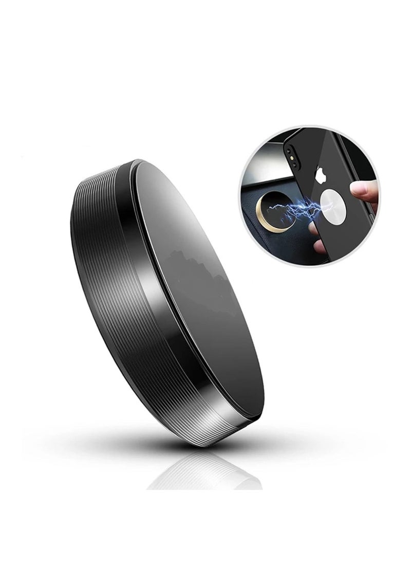 Magnetic Mobile Holder for Cars 360 Degree Rotating Magnetic Phone Holder for Car Dashboard Compatible with iPhone, Samsung, LG, Google and All Mobile Phones - Steering Wheel Holder - Magnetic Mobile Holder for Cars - Magnetic Mobile Holder for Cars - Image 1