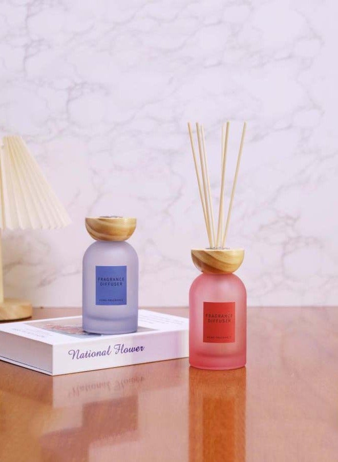 Betaoby 200 ml Luxury Reed Diffuser - Violet Gold | 6.7 oz | Aromatherapy Air Freshener Fragrance Home Fragrance, Oil Diffuser - Image 5