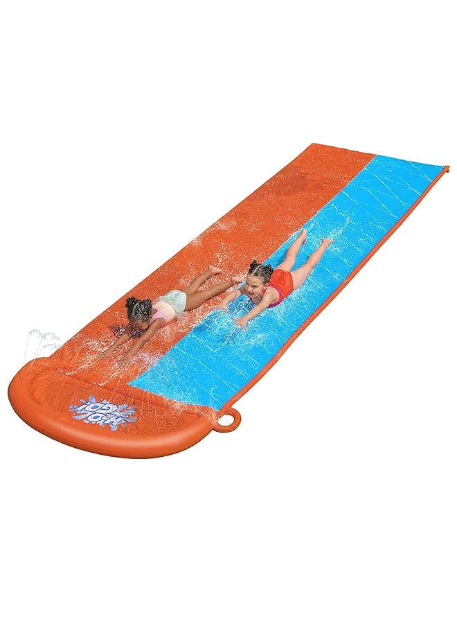 Bestway H2Ogo Double Lane Water Slide 488 Cm Length X 138 Cm Width - Image 1
