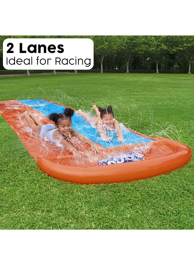 Bestway H2Ogo Double Lane Water Slide 488 Cm Length X 138 Cm Width - Image 3