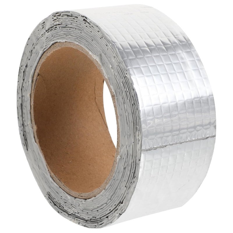 2 قطعة من شريط المطاط البيوتيل الأسود لإصلاح التسرب الخارجي وسد تشققات الأسطح وصيانة عربة السكن المتنقلة - Image 2