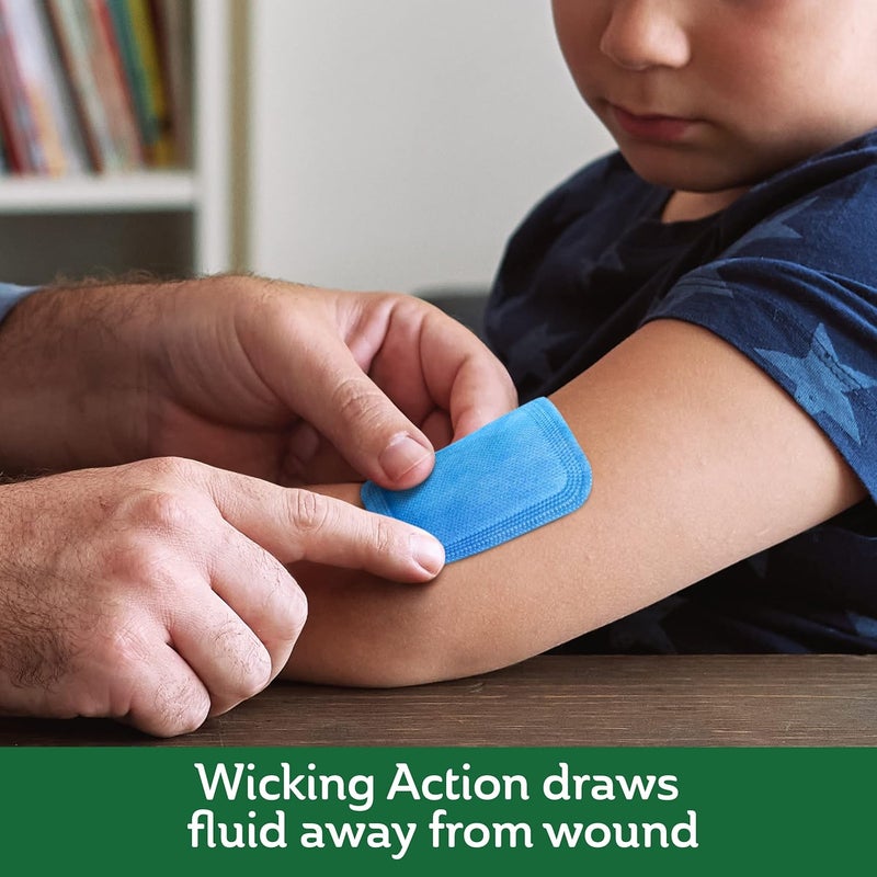 Curad Super Absorbent Wound Pad Medium 4 x 4 10 Count - Image 3