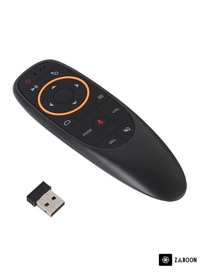 Zaboon Wireless Remote Control With Sensor For Smart TV Black