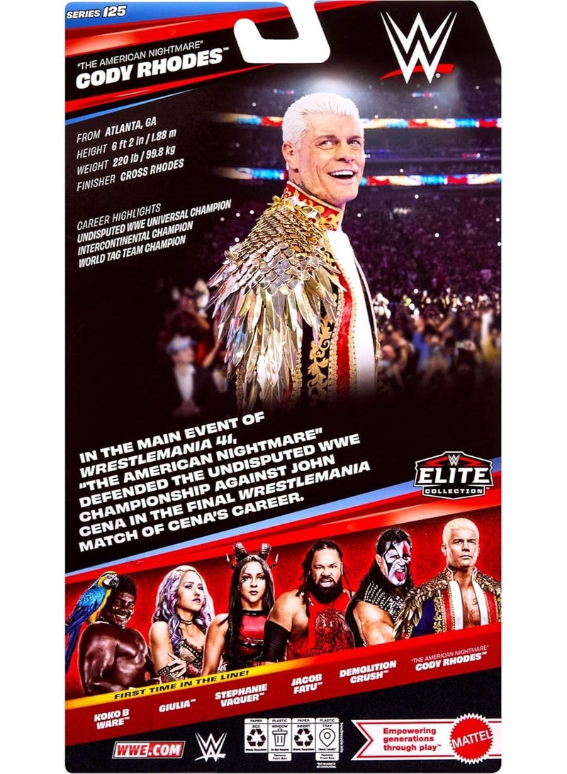 WWE Elite Cody Rhodes JHT78 - Image 2