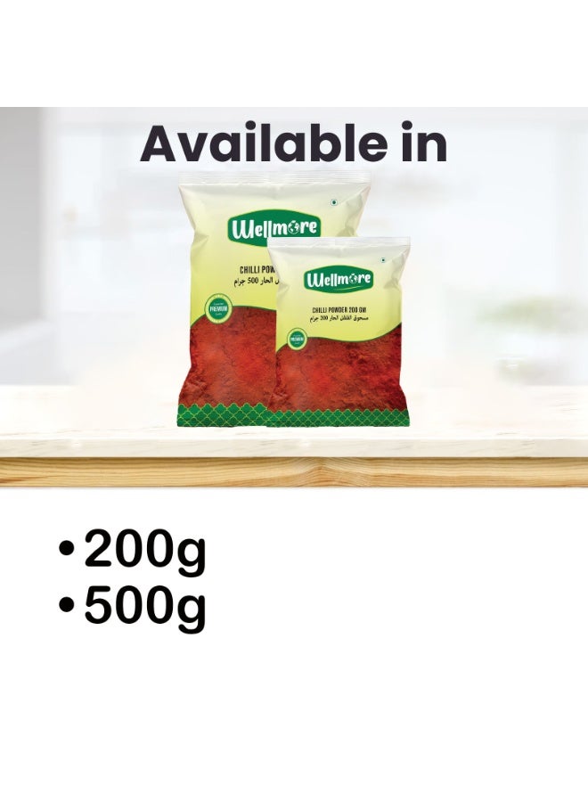 WellMore Chilli Powder 500 gm - Image 3