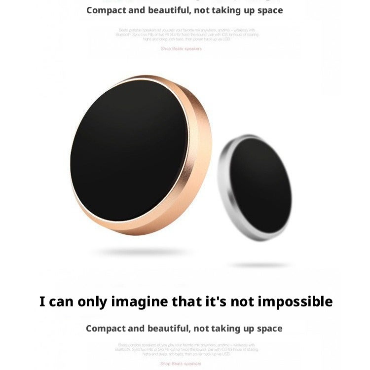 Mini Magnetic Metal Phone Mount Sticker for Car - Image 3