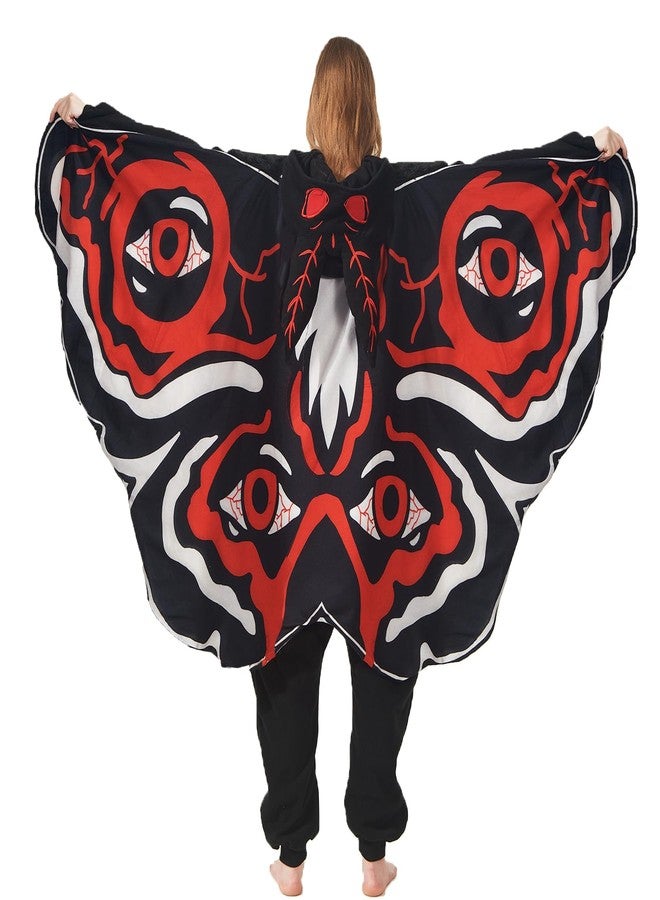 YUTCOTC Mothman Costume Mothman Onesie Pajamas Halloween Cosplay Unisex Party Costume - Image 1