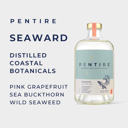 Pentire Seaward 70cl - Botanical Alcohol Free Spirit - Distilled from Native Cornish Plants - No Added Sugar - Vegan - Nothing Artificial - Non Alcoholic Grapefruit Spirit - Image 2