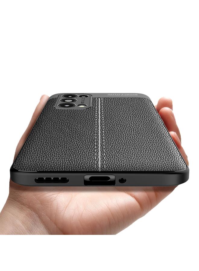 S-TOP Case For OPPO Reno5 Pro 5G Litchi Texture TPU Shockproof Case - Image 3