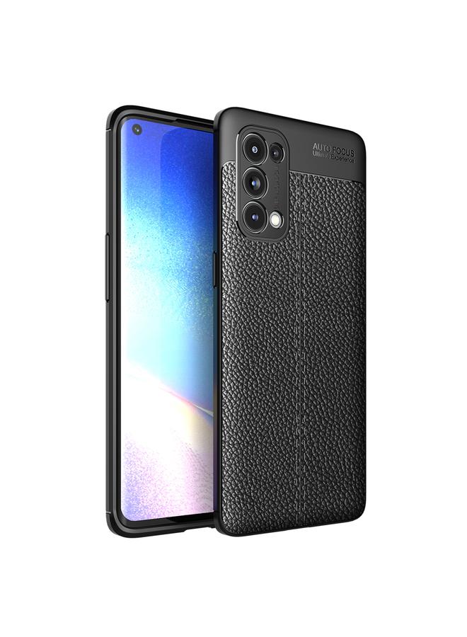 S-TOP Case For OPPO Reno5 Pro 5G Litchi Texture TPU Shockproof Case - Image 1