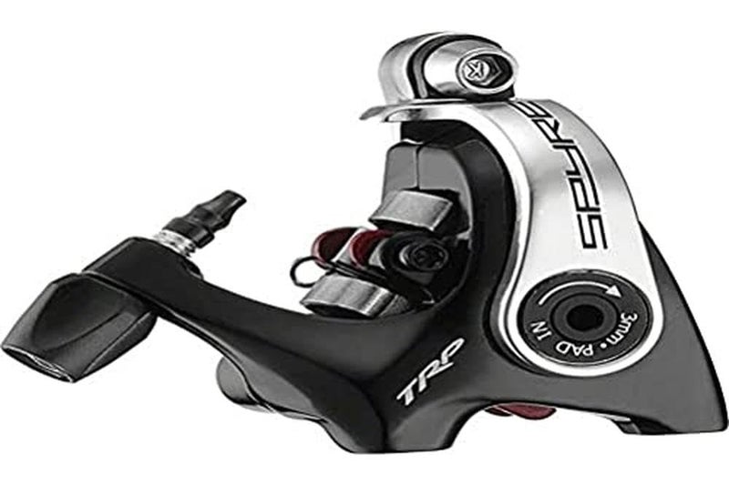 TRP Spyre Mechanical Disc Brake Caliper DualPiston Actuation 40 mm Slim Profile 146 g Lightweight Black Flat Mount - Image 2