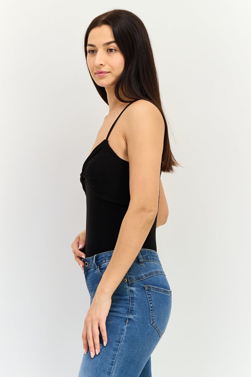 FOREVER 21 بدلة نسائية بدون أكمام بلون أسود - Image 3