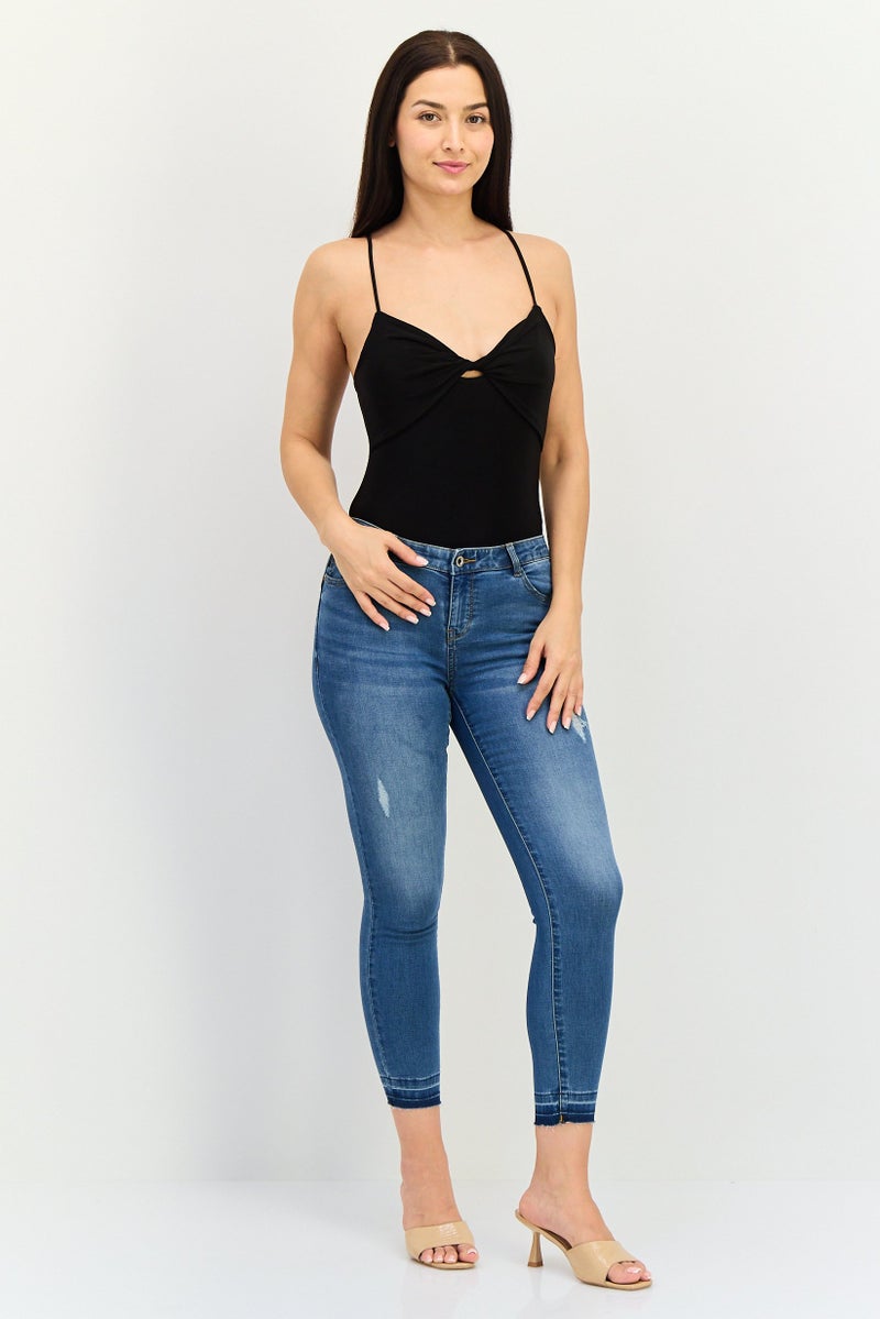 FOREVER 21 بدلة نسائية بدون أكمام بلون أسود - Image 4