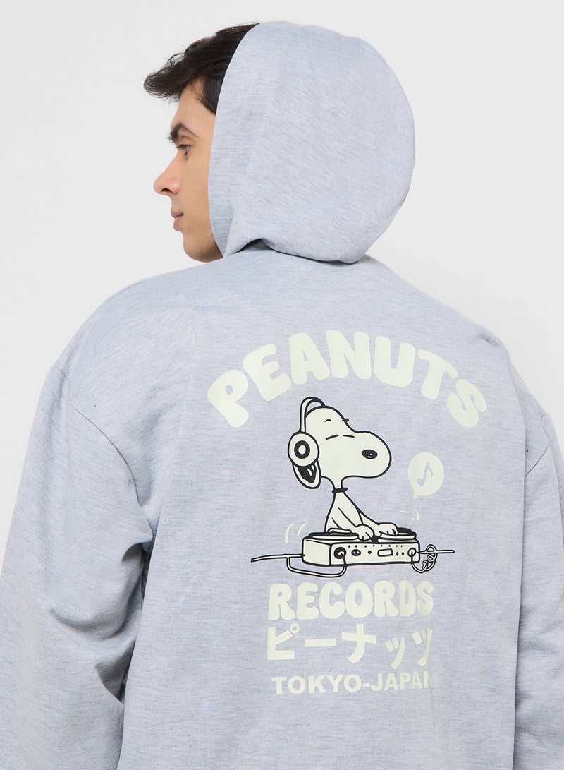 Seventy Five Oversized Basic Graphic Hoodie  - Image 3