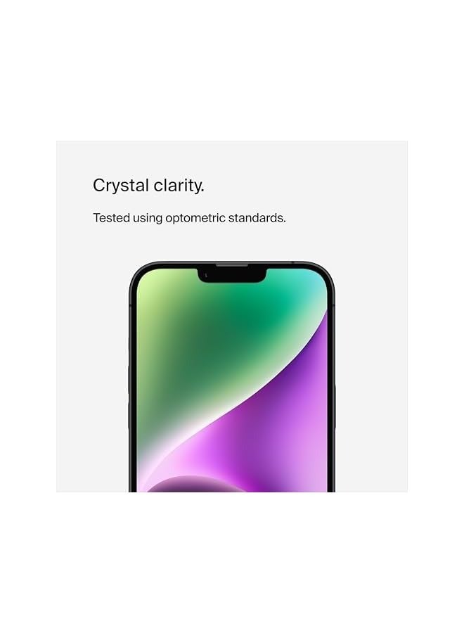 بروماس واقي شاشة من الزجاج المقوى للخصوصية لهاتف Iphone 13 Pro Max، سطح معالج بطبقة مضادة لبصمات الأصابع وتطبيق خالٍ من الفقاعات مع صينية سهلة المحاذاة - Image 3