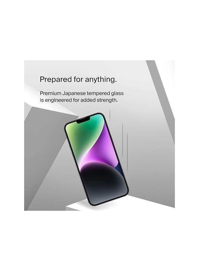 بروماس واقي شاشة من الزجاج المقوى للخصوصية لهاتف Iphone 13 Pro Max، سطح معالج بطبقة مضادة لبصمات الأصابع وتطبيق خالٍ من الفقاعات مع صينية سهلة المحاذاة - Image 5