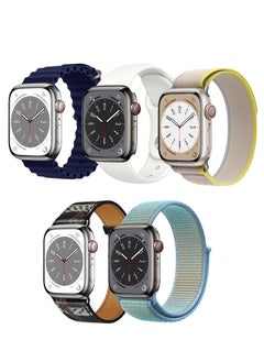 Yellow/Blue/White/Black/Skyblue