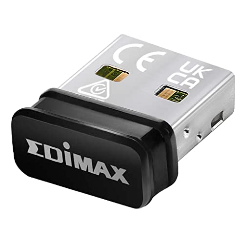 Edimax Wi-Fi 5 802.11ac Nano AC600 Dual-Band (2.4Ghz / 5Ghz) Adapter for PC USB Nano Dongle, Windows, Mac OS, Linux, EW-7811ULC - Image 2