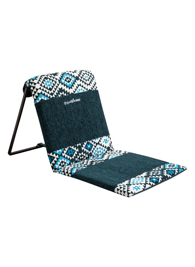 AL SANIDI - Camping And Garden Chair, Trips Chair, Cadet Blue, Size 46.5*47*46.5 Cm - Image 1