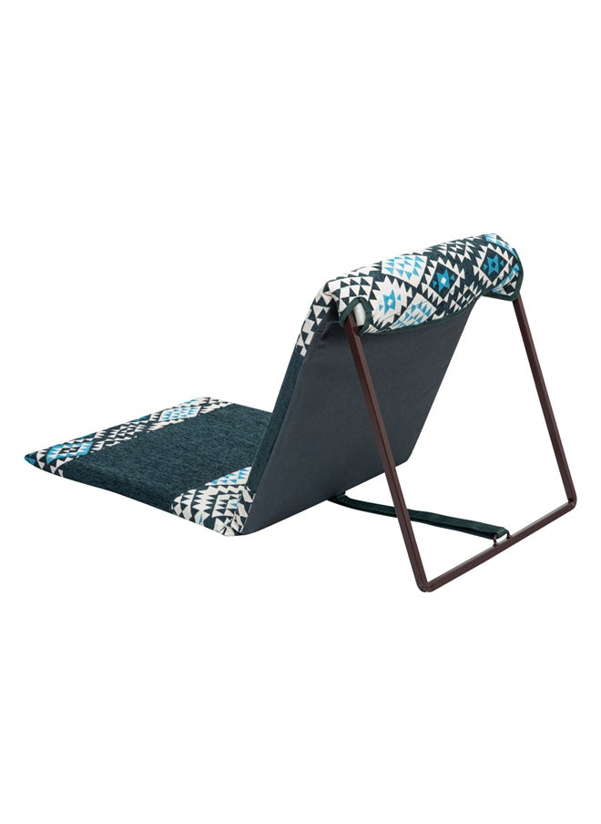 AL SANIDI - Camping And Garden Chair, Trips Chair, Cadet Blue, Size 46.5*47*46.5 Cm - Image 1