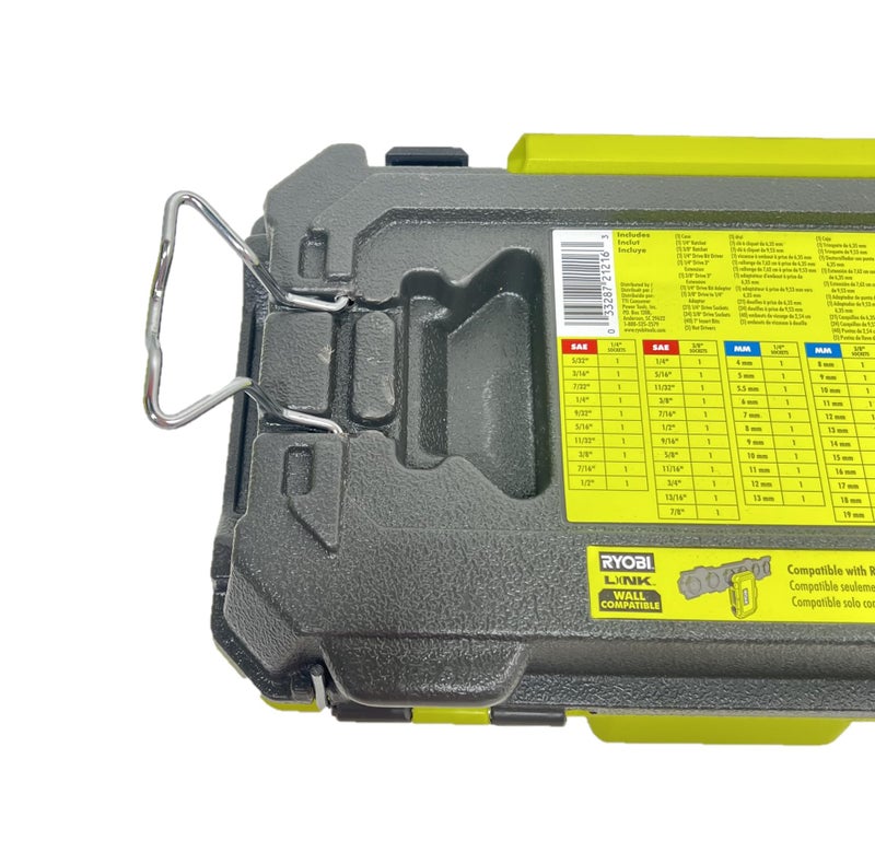 Ryobi 97 PC. 1/4" & 3/8" Drive Mechanics Tool Set - 6 Point - Image 4