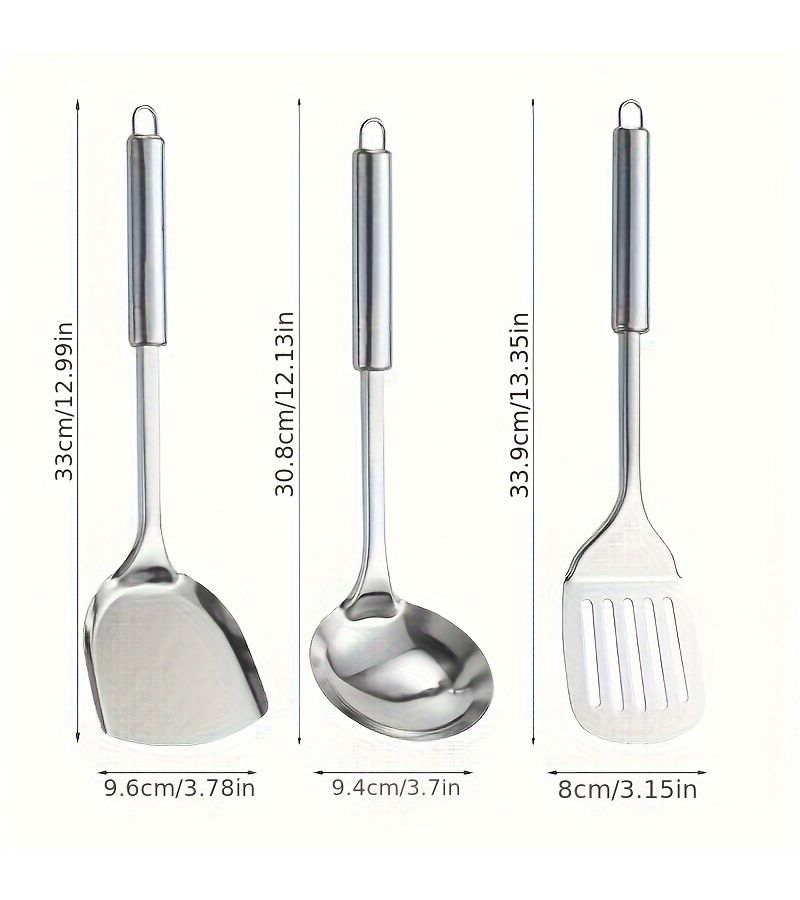 9 Pieces Modern Stainless Steel Cookware Set Non Stick Easy To Clean Convenient Storage For Home Chefs And Cooking Enthusiasts - Image 2